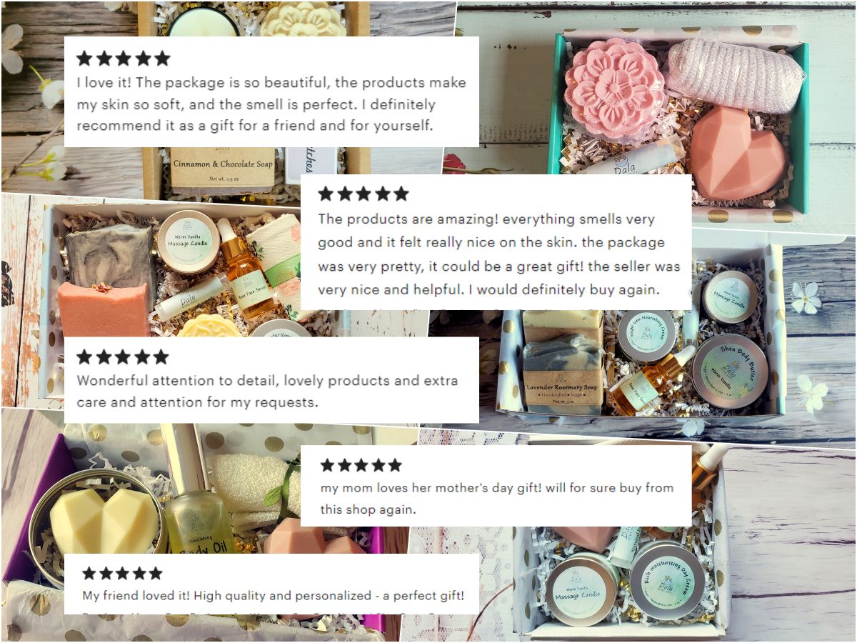 Natural Bath Gift Set