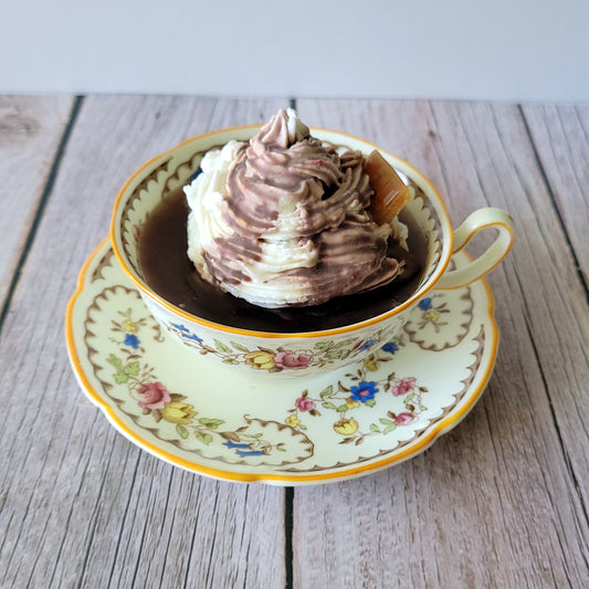 Once Upon a Cup - Vintage Teacup Dessert Candle