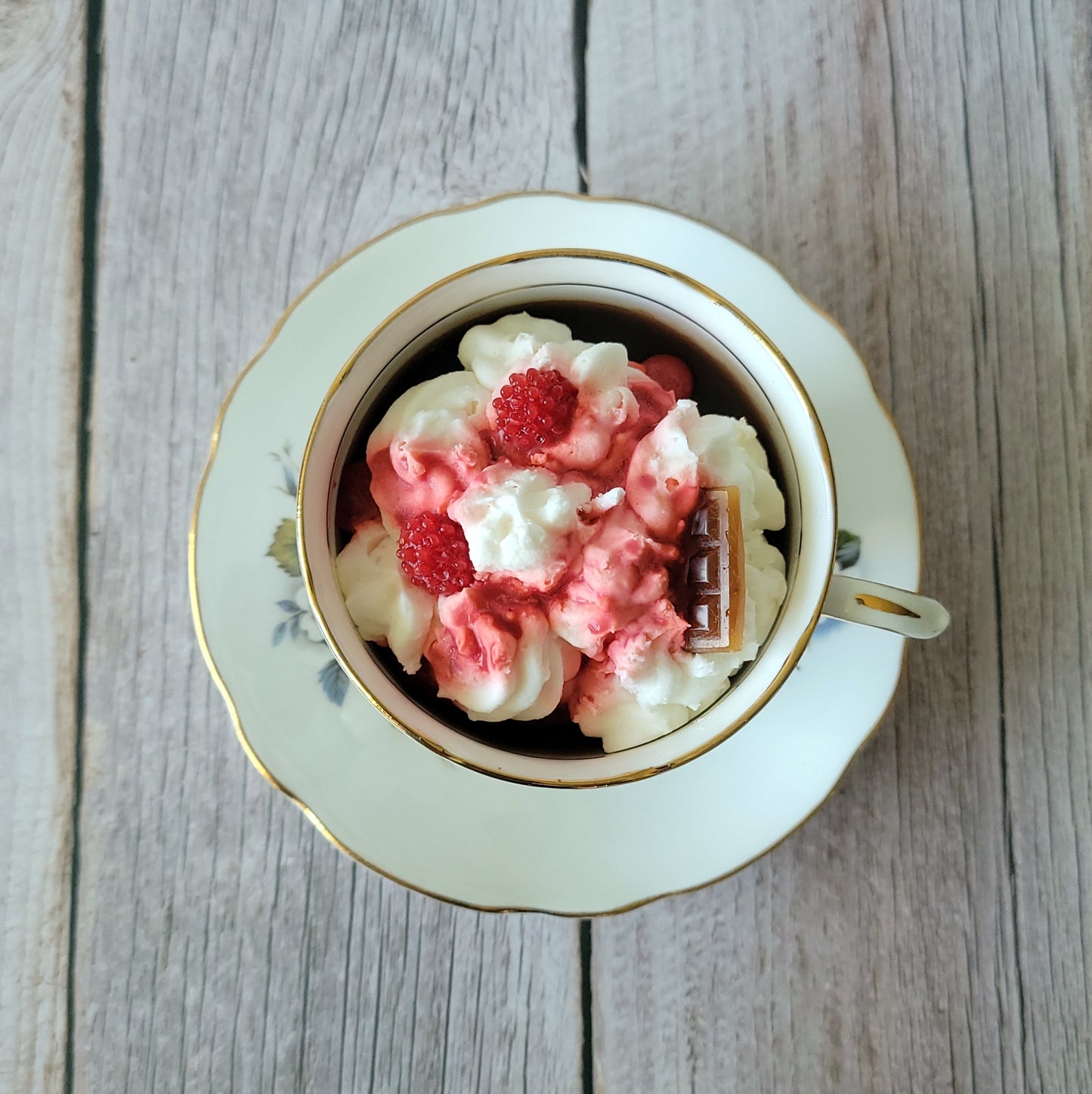 Once Upon a Cup - Vintage Teacup Dessert Candle