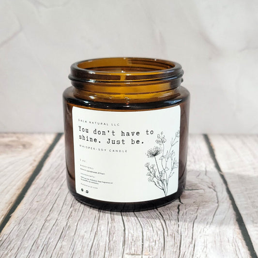 Whisper – 3 oz Soy Candle