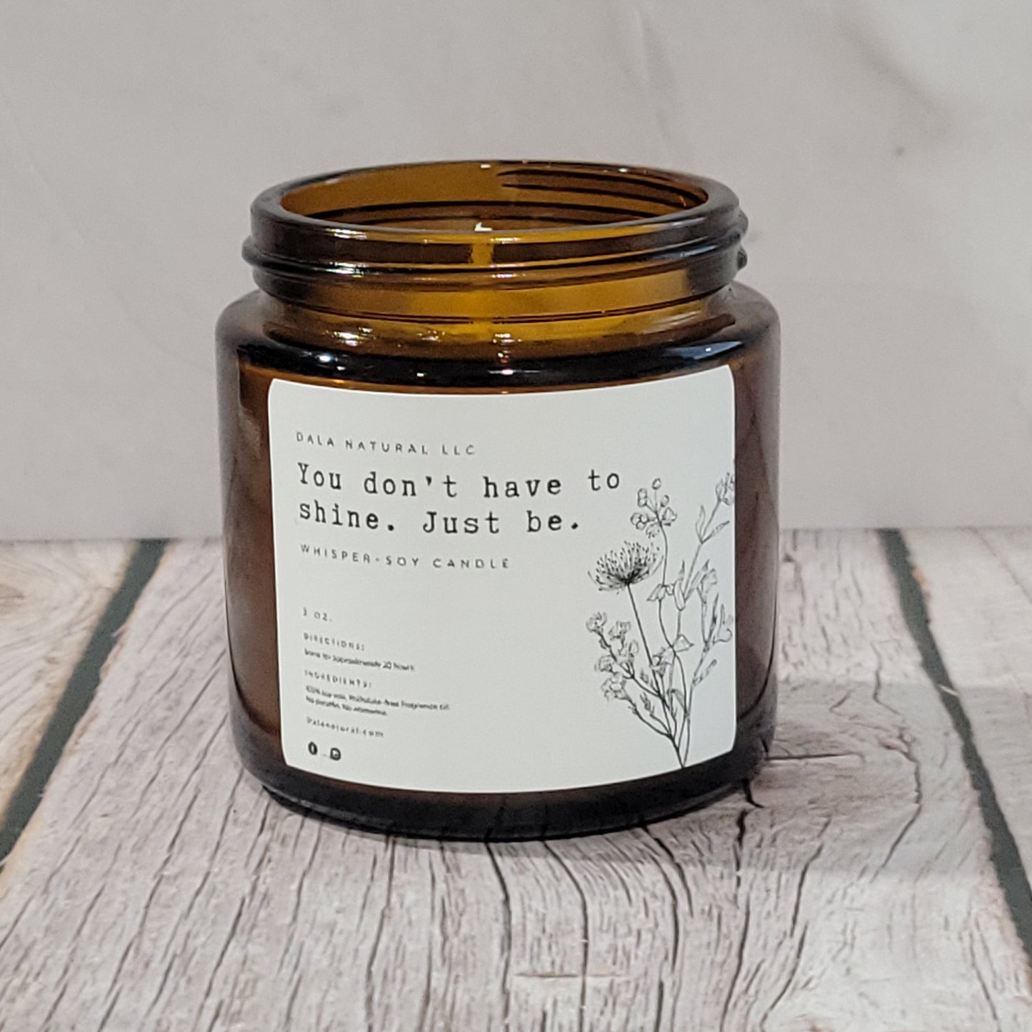 Whisper – 3 oz Soy Candle