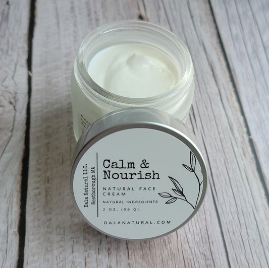 Calm & Nourish - Natural Face Cream
