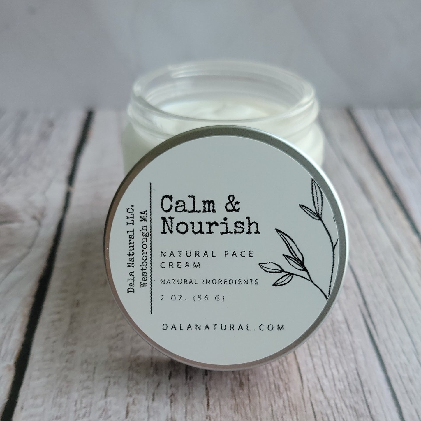 Calm & Nourish - Natural Face Cream