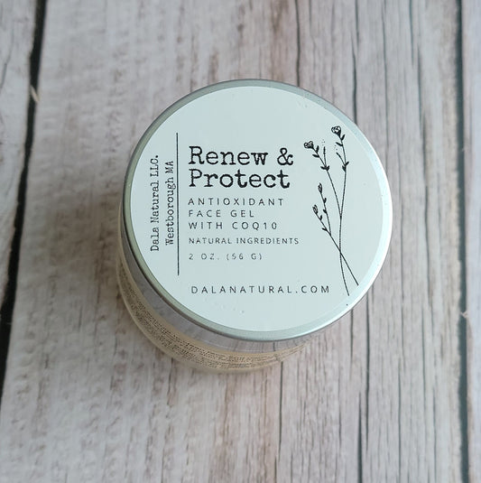 Renew & Protect – Antioxidant Face Gel with CoQ10