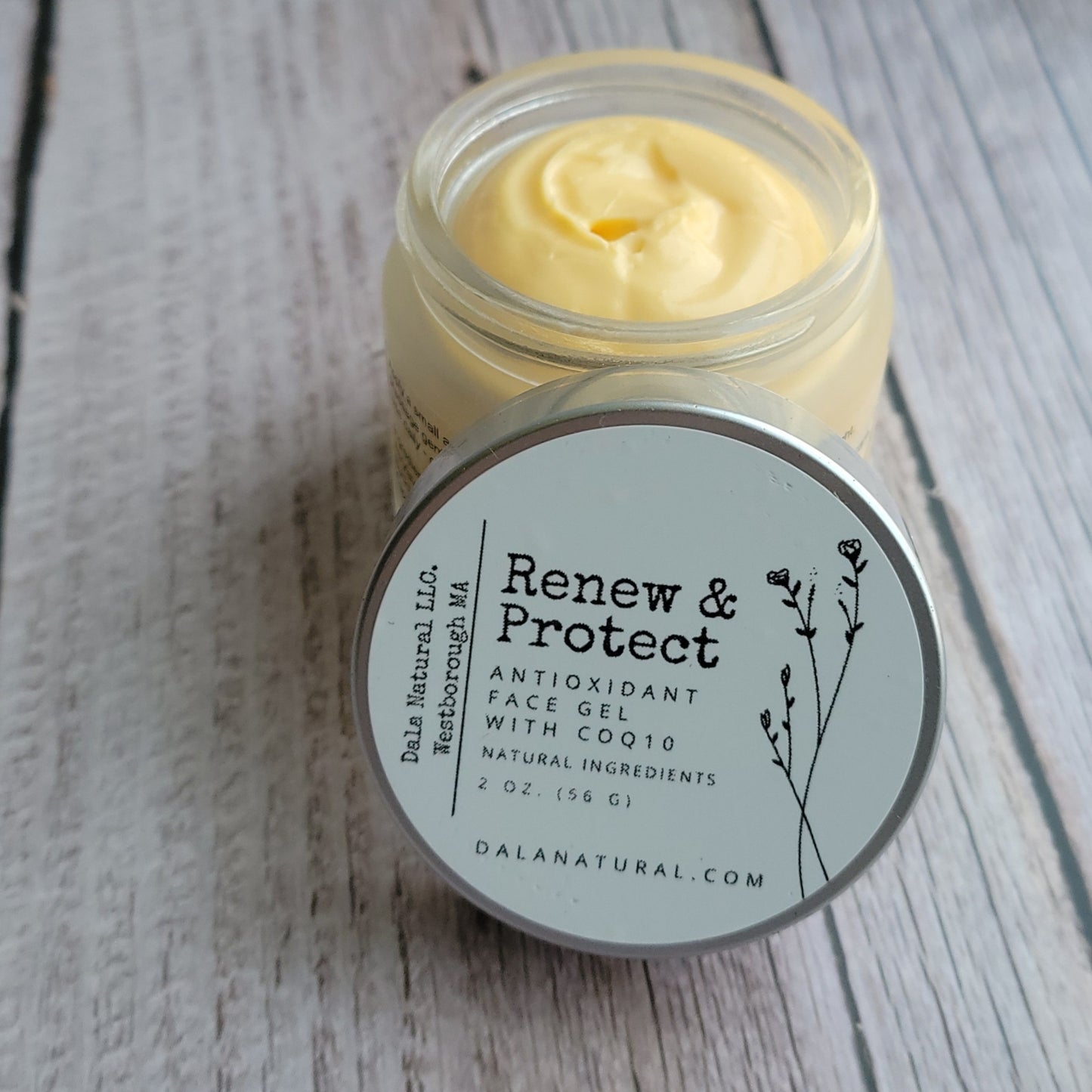 Renew & Protect – Antioxidant Face Gel with CoQ10