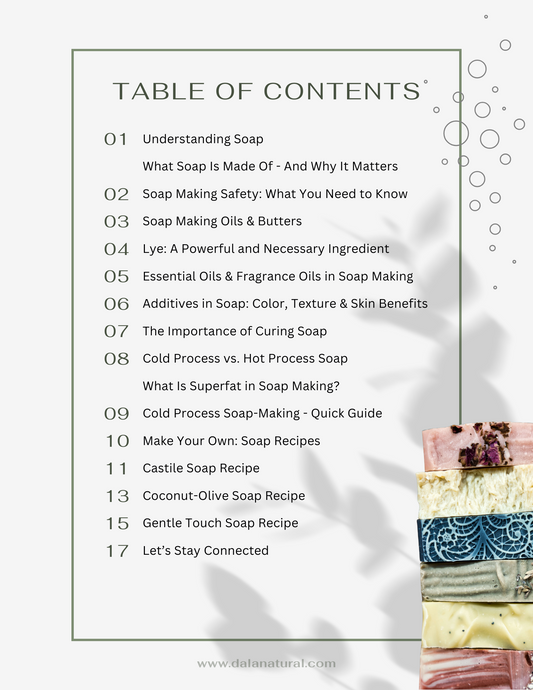 Natural Soapmaking Guide – Digital Download