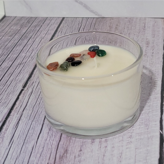 Intentional Candles and Crystal: Creating Space for What We Want to Invite Into Our Lives