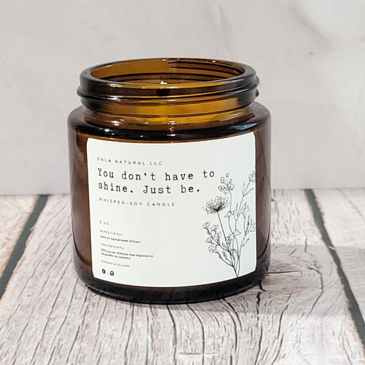 Whisper – 3 oz Soy Candle