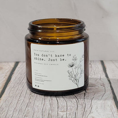 Whisper – 3 oz Soy Candle
