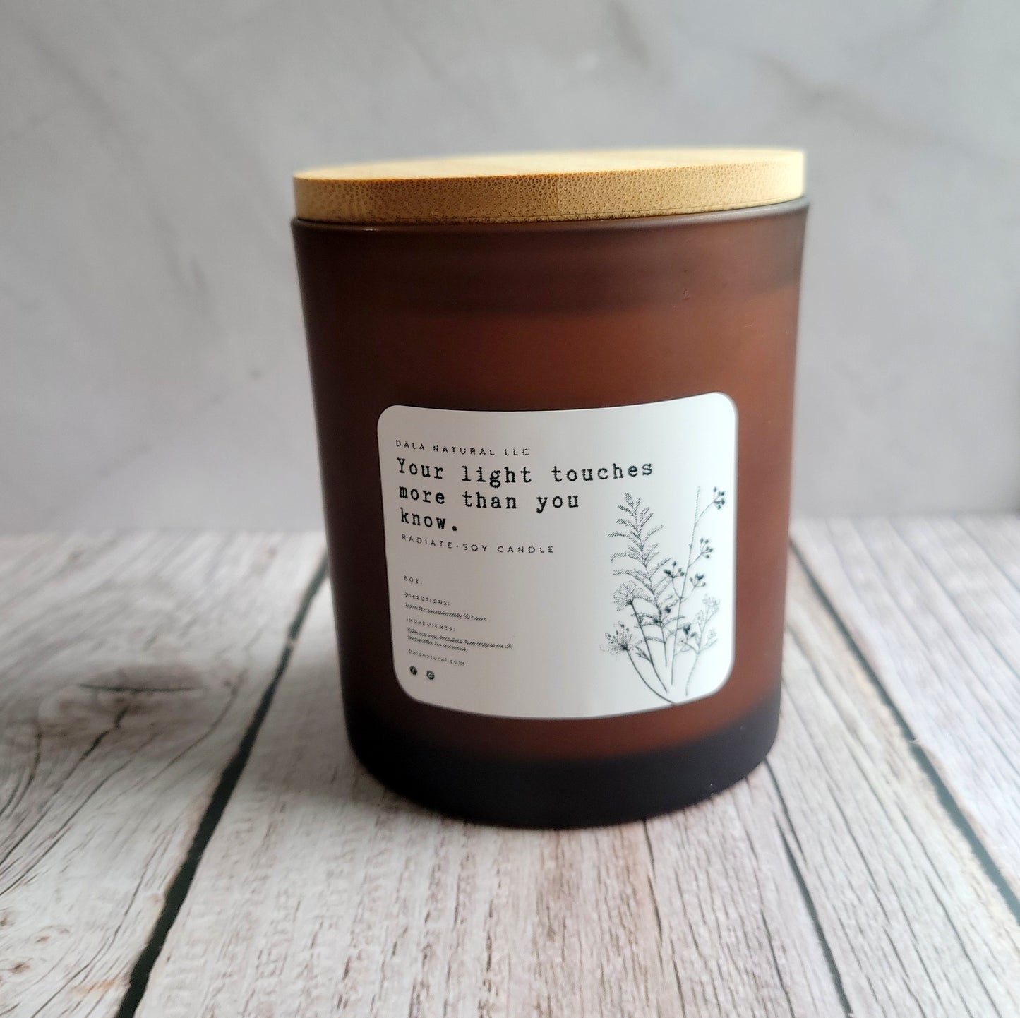 Radiate – 8 oz Soy Candle • 50+ Hours