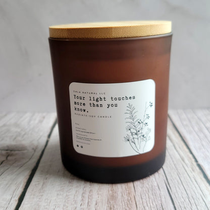 Radiate – 8 oz Soy Candle • 50+ Hours